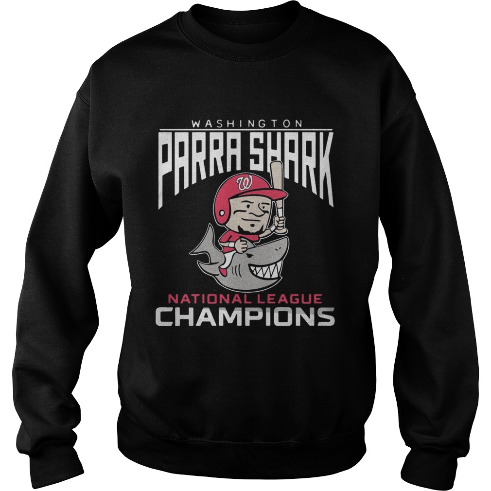 1572843286Washington National League Champions Gerardo Parra shark Sweatshirt