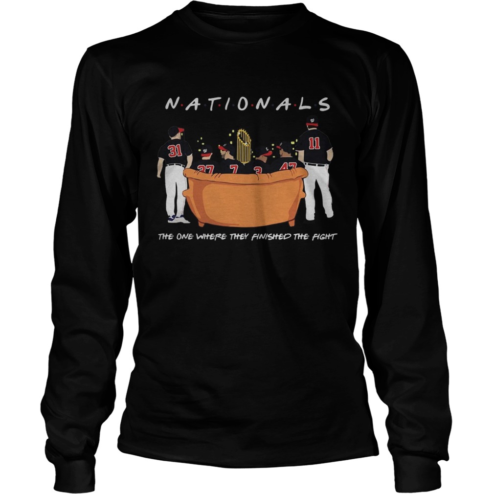 1572843557Washington Nationals Friends Sitting on the sofa the one where they finished the side LongSleeve