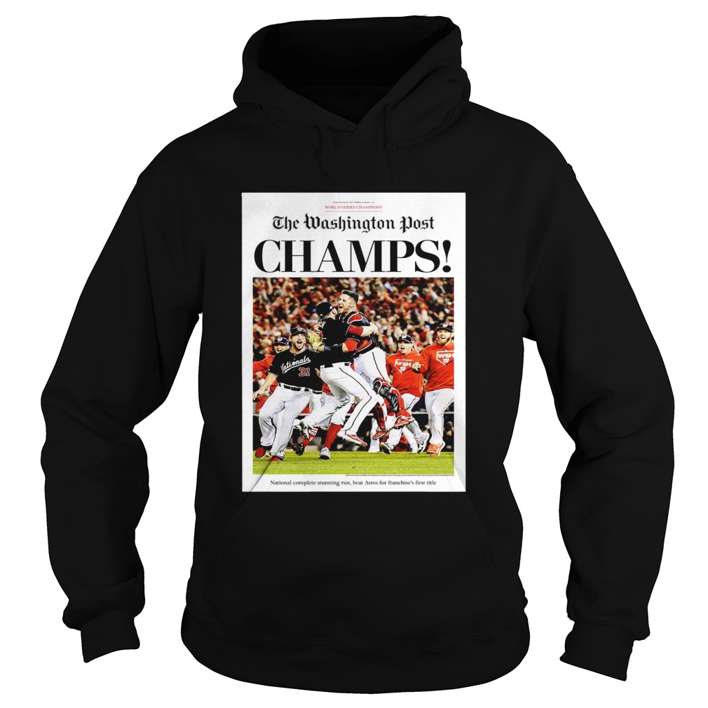 1572843729World Series Champions 2019 The Washington Nationals Post Champs Hoodie