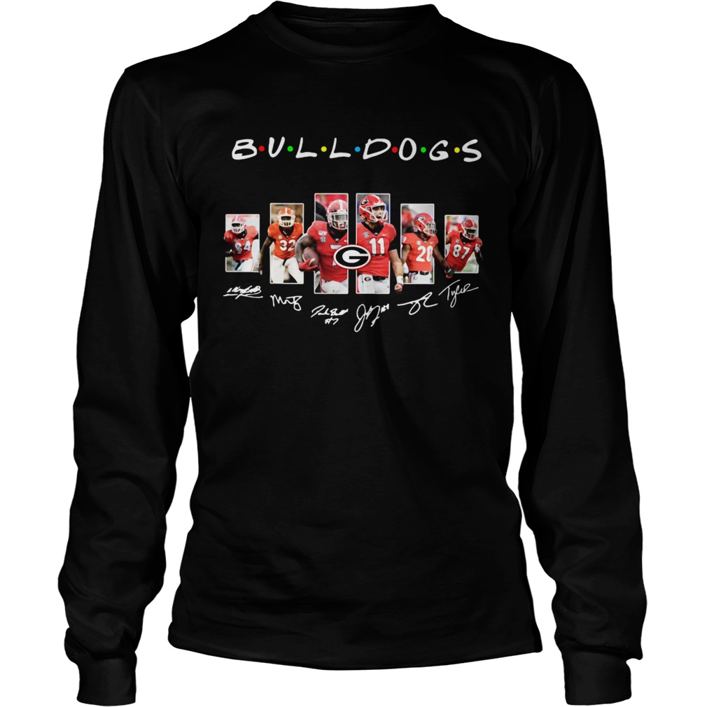 1572843954Bulldogs Friends Green Bay Packers TV Shows Signatures LongSleeve