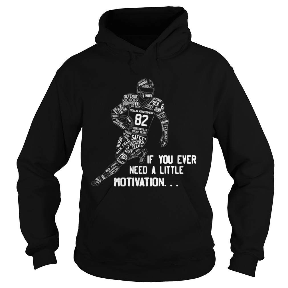 1572844089Collin Krivoshein If you ever need a little motivation Hoodie