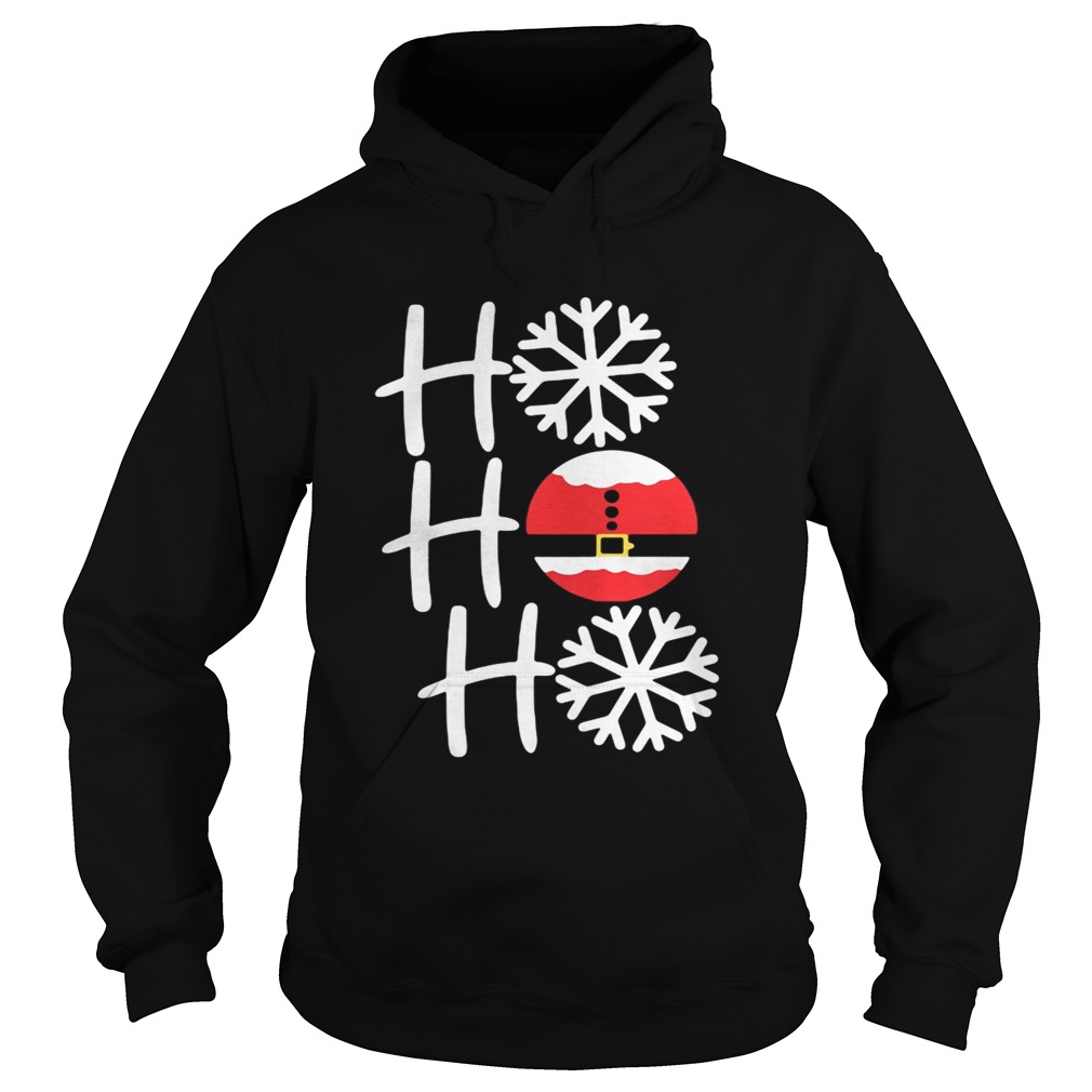 1572844187Ho Ho Ho Merry Christmas Santa Hoodie