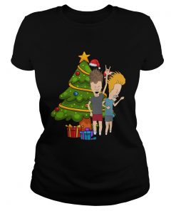1572854196Beavis And Butthead Around The Christmas Tree  Classic Ladies