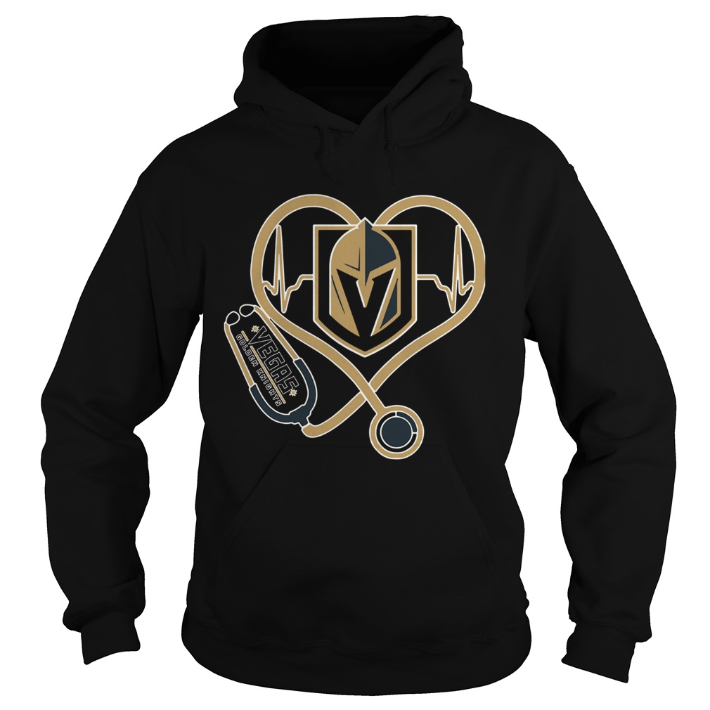 1572856579Heartbeat Nurse Love Vegas Golden Knights Hoodie