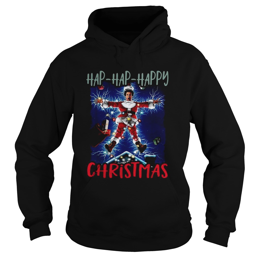 1572859813National Lampoonâ€™s Christmas Vacation Hap Hap Happy Christmas Hoodie