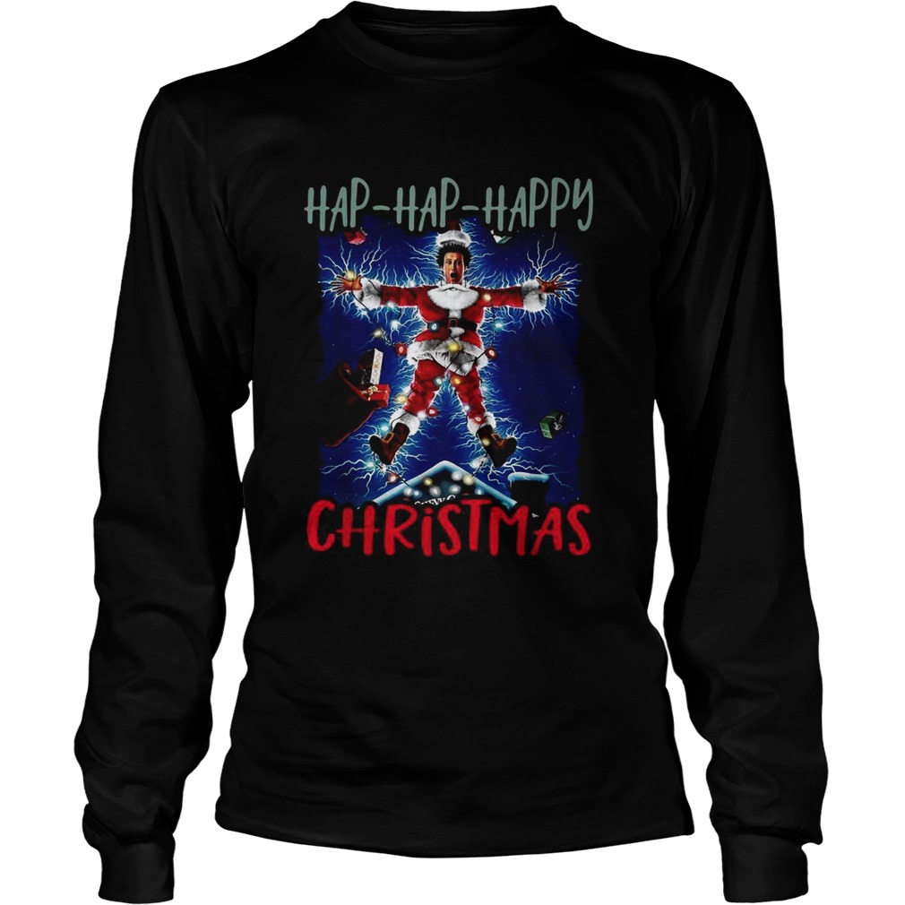 1572859813National Lampoonâ€™s Christmas Vacation Hap Hap Happy Christmas LongSleeve