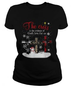 1572859980The cross is the evidence of godâ€™s love for us Christmas  Classic Ladies