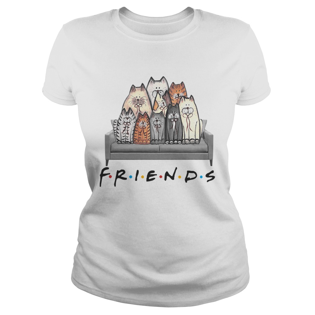 1572861345Friends Cat In Sofa Classic Ladies
