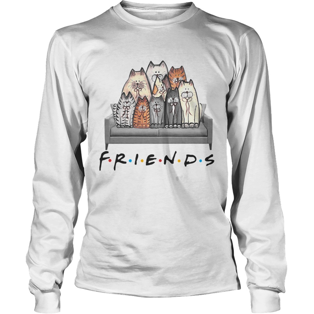 1572861345Friends Cat In Sofa LongSleeve