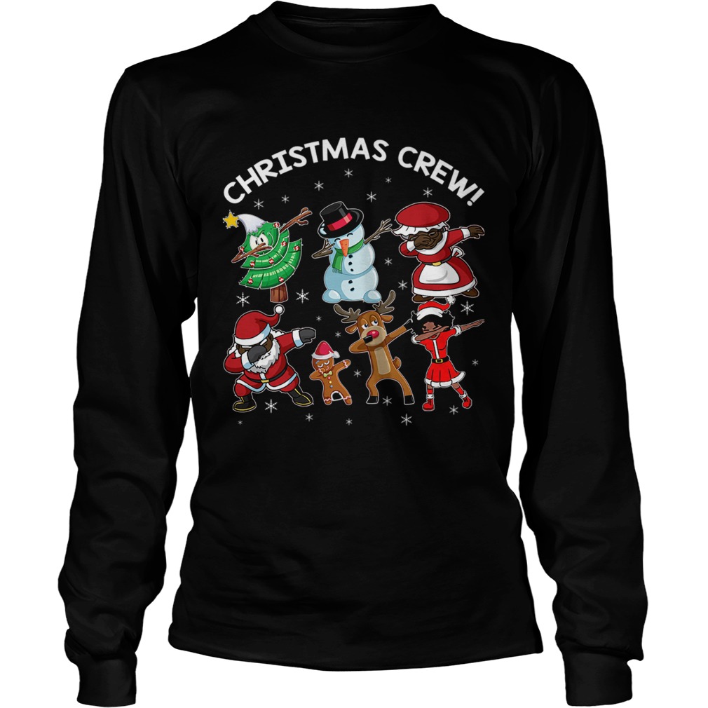 1572862173Black Santa Claus African American Christmas Crew Gift LongSleeve