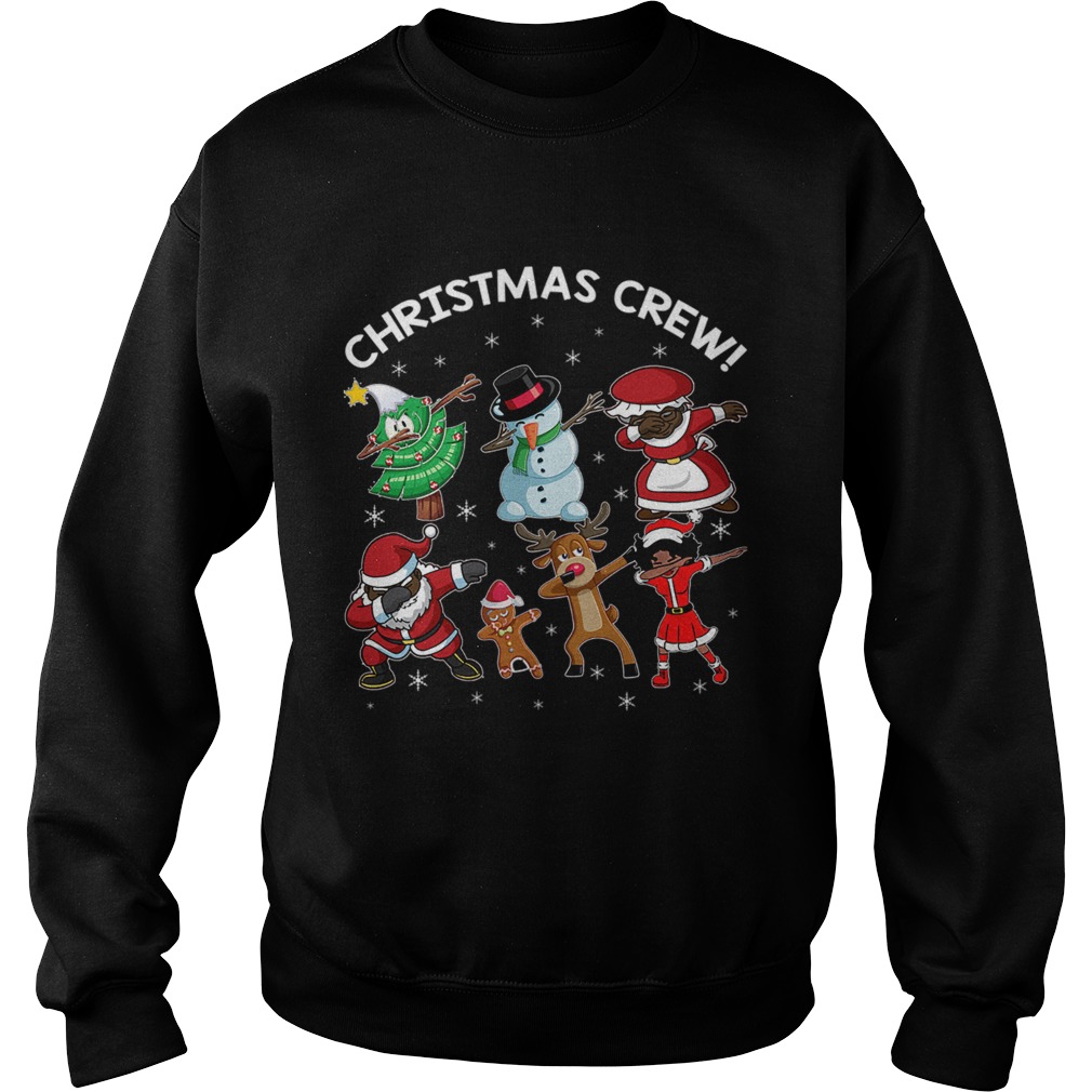 1572862173Black Santa Claus African American Christmas Crew Gift Sweatshirt