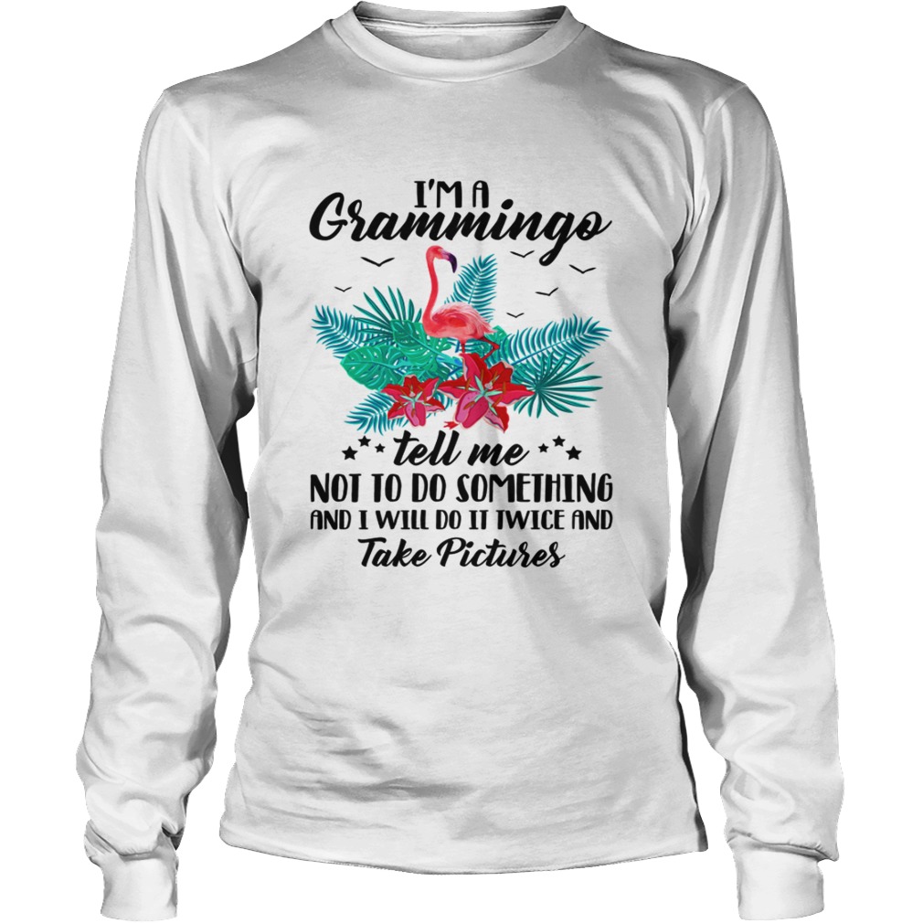 1572864117Iâ€™m A Grammingo Tell Me Not To Do Something And I Will Do It Twice And Take Pictures LongSleeve