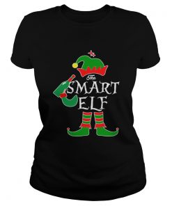 1572864574Funny The Smart Elf Family Matching Group Christmas  Classic Ladies