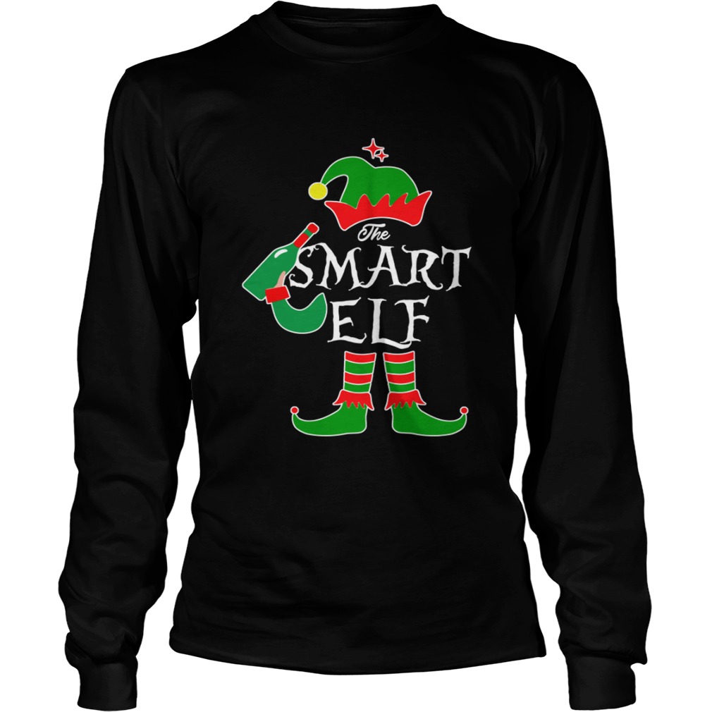 1572864574Funny The Smart Elf Family Matching Group Christmas LongSleeve
