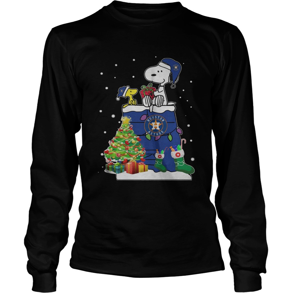 1572864624Houston Astros Snoopy And Woodstock Christmas LongSleeve