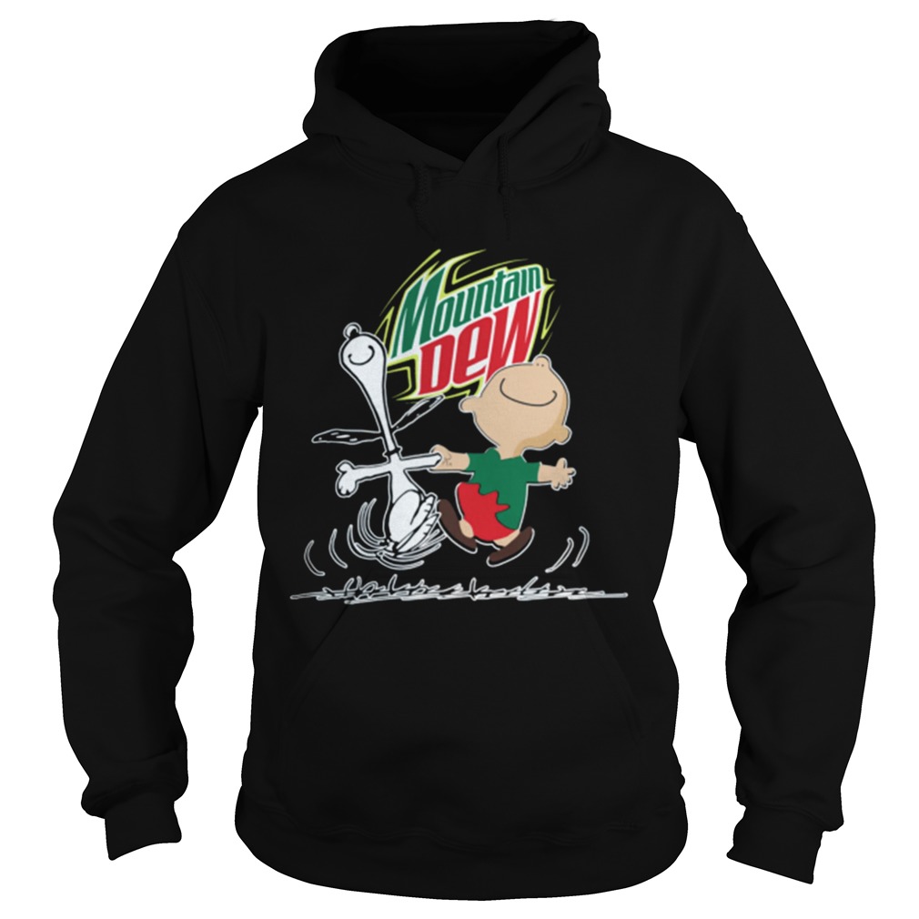 1572865119Snoopy and Charlie Brown Mountain Dew Hoodie