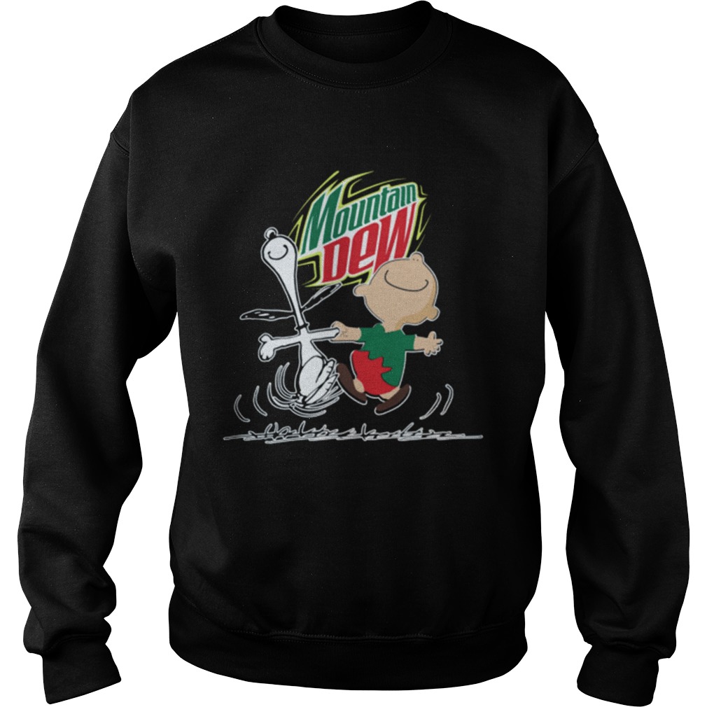 1572865119Snoopy and Charlie Brown Mountain Dew Sweatshirt