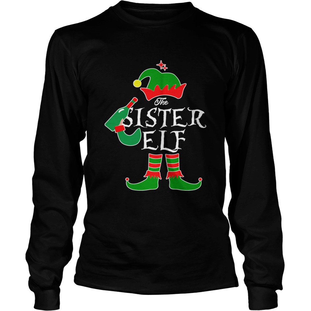 1572865447Funny The Sister Elf Family Matching Group Christmas LongSleeve