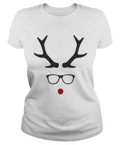 1572867008Hipster Rudolph Christmas  Classic Ladies
