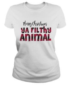 1572867272Merry Christmas Ya Filthy Animal  Classic Ladies