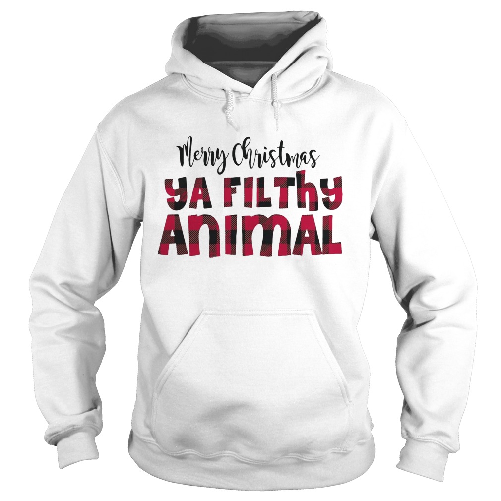 1572867272Merry Christmas Ya Filthy Animal Hoodie