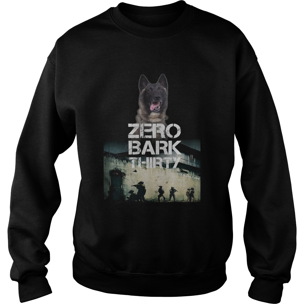 1572868341Conan Dog Hero Zero Bark Thirty Sweatshirt