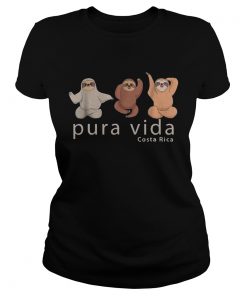 1572871735Costa Rica Sloths Souvenir Pura Vida  Classic Ladies
