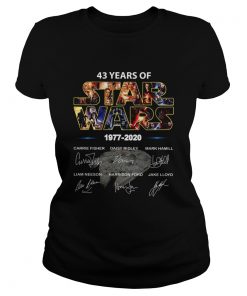 43 Years Of Star War 1977 2020 Signatures  Classic Ladies