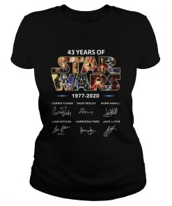 43 years of Star Wars 1977 2020 signature  Classic Ladies
