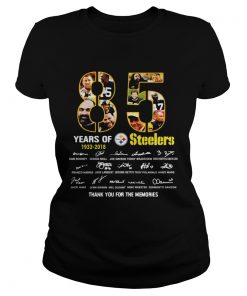 85 years of 19332018 Pittsburgh Steelers thank you for the memories signature  Classic Ladies