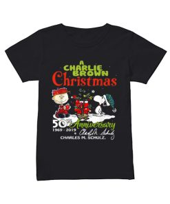 A Charlie Brown Christmas 50th Anniversary 1969-2019 signature  Classic Women's T-shirt