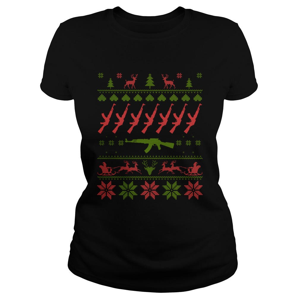 Ak47 Ugly Christmas Classic Ladies