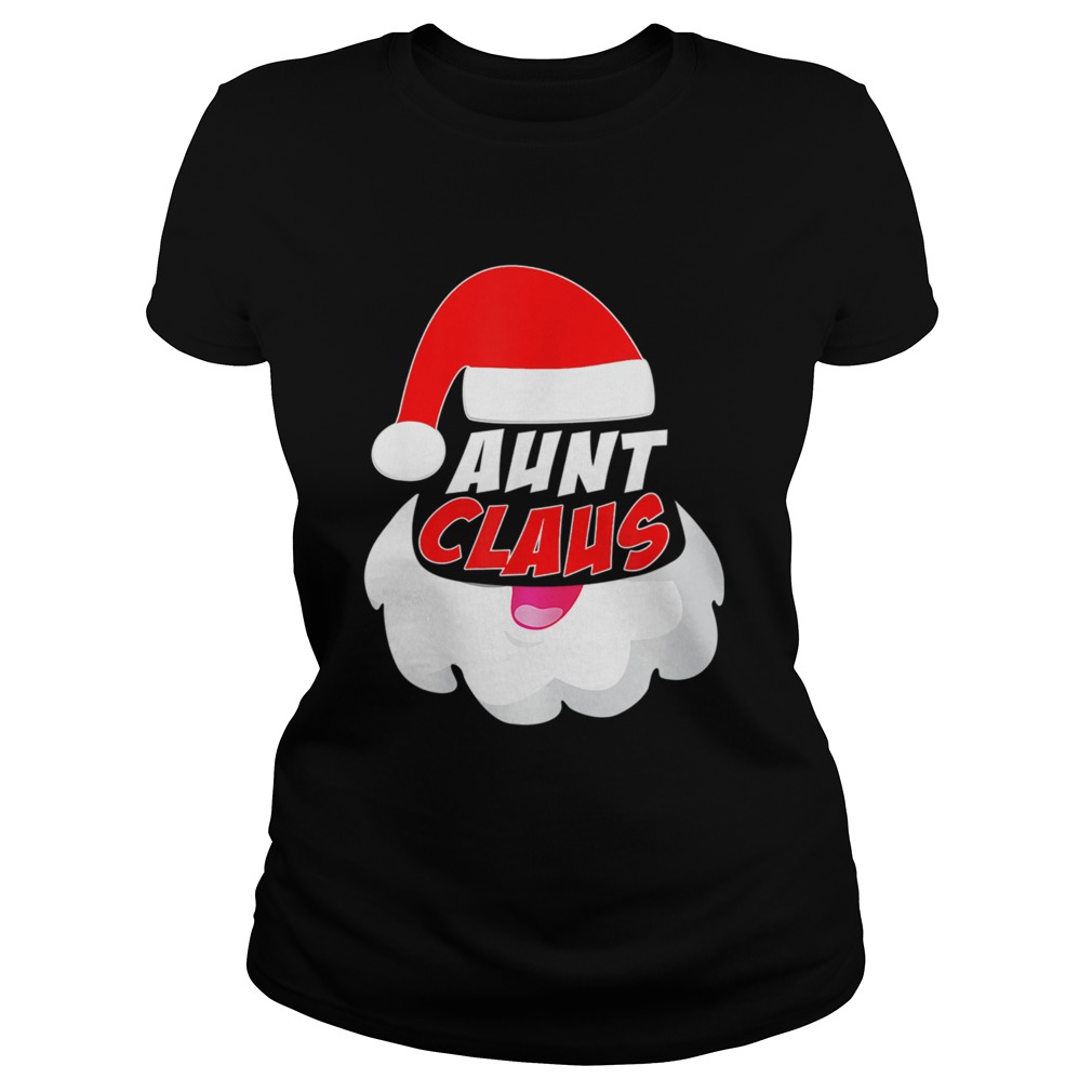 Aunt Clause Christmas Xmas Classic Ladies