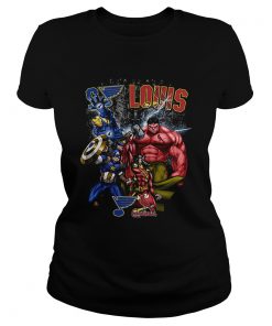Avengers St Louis Cardinals  Classic Ladies