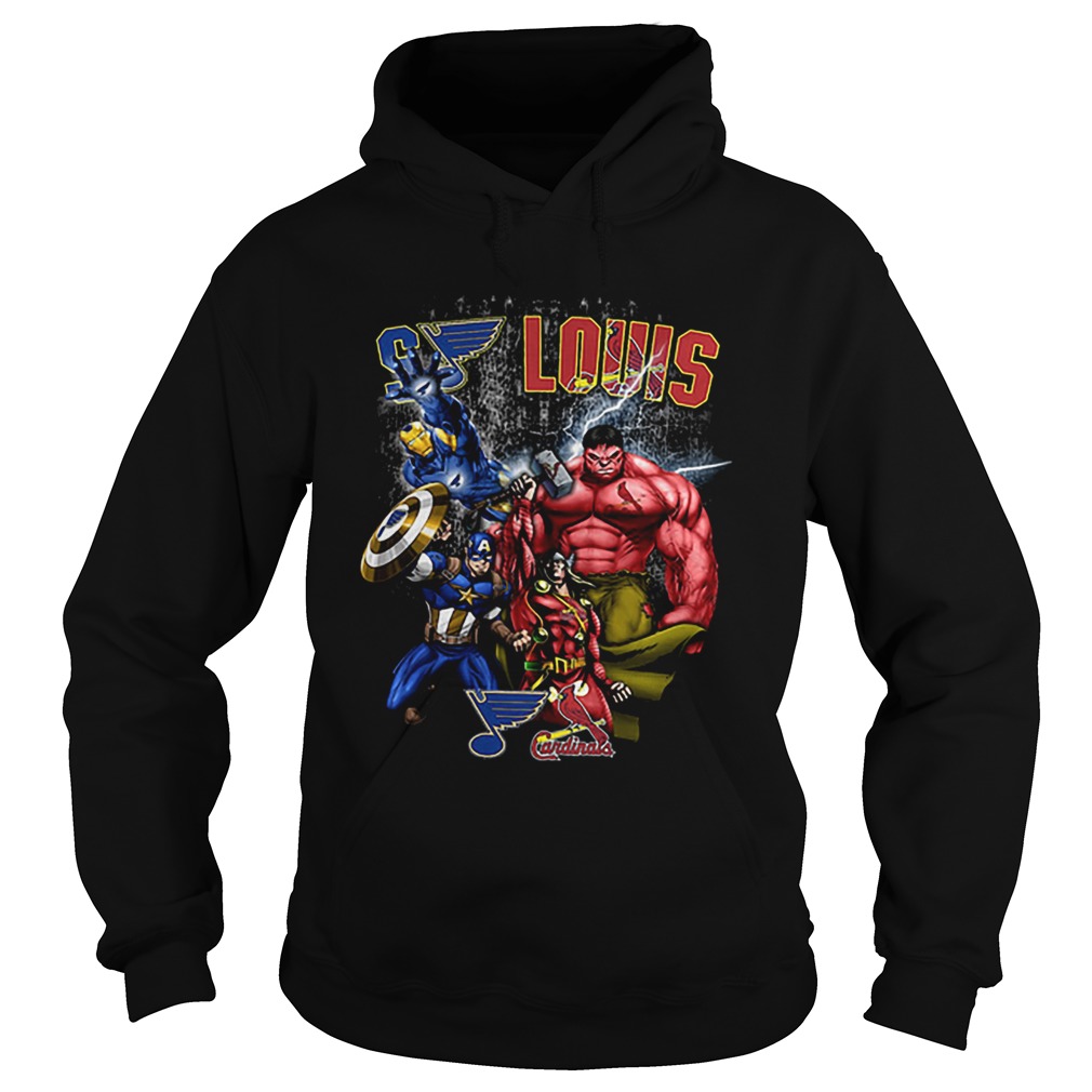 Avengers St Louis Cardinals Hoodie