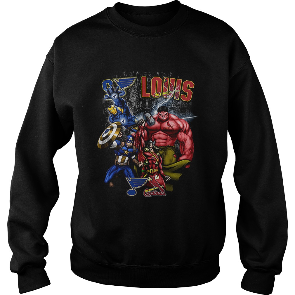 Avengers St Louis Cardinals Sweatshirt