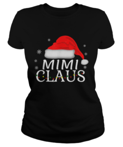 Beautiful Mimi Claus Funny Christmas Pajamas Matching Grandmother Gift  Classic Ladies