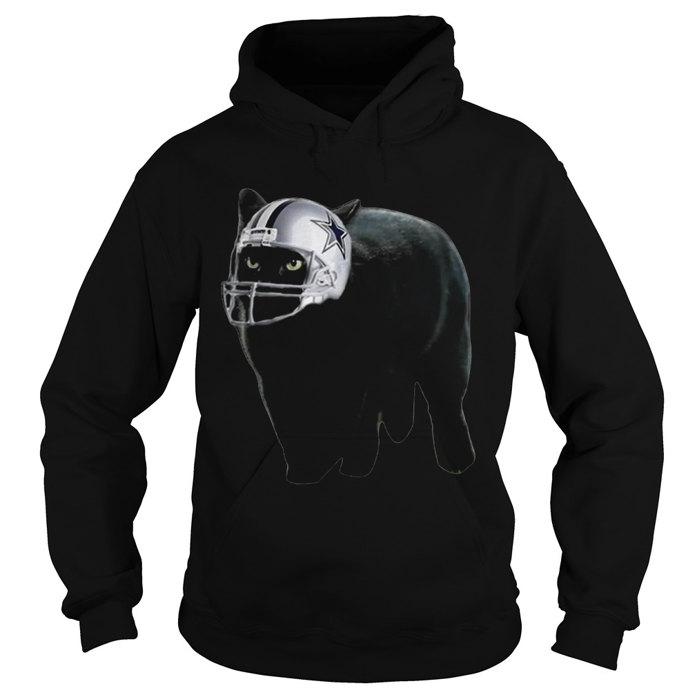 Black Cat Dallas Cowboys original Hoodie