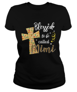Blessed To Be Called Mimi Cross Christmas  Classic Ladies