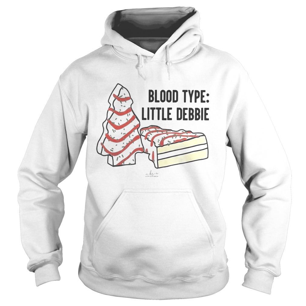 Blood Type Little Debbie Hoodie