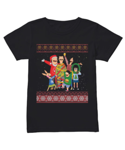 Bob's Burgers Family Ugly Christmas  Classic Women's T-shirt