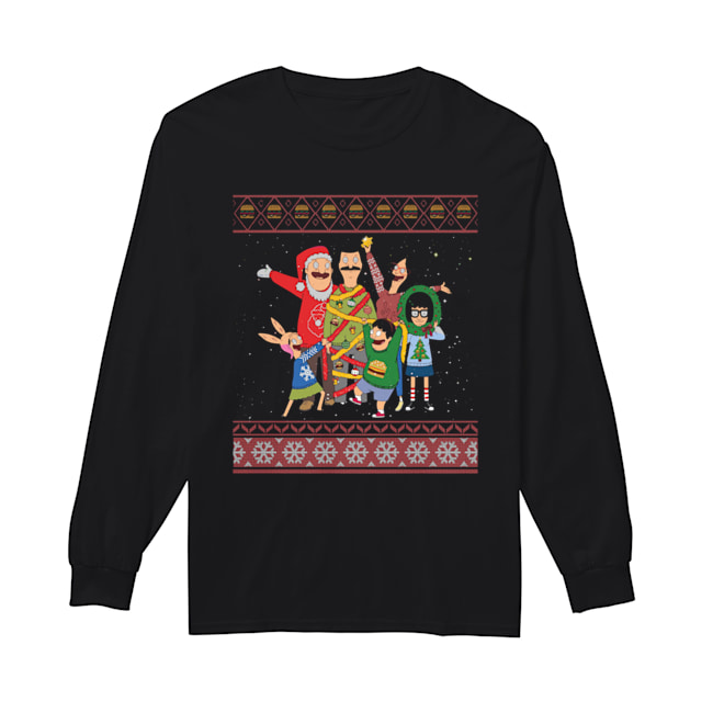Bob's Burgers Family Ugly Christmas Long Sleeved T-shirt