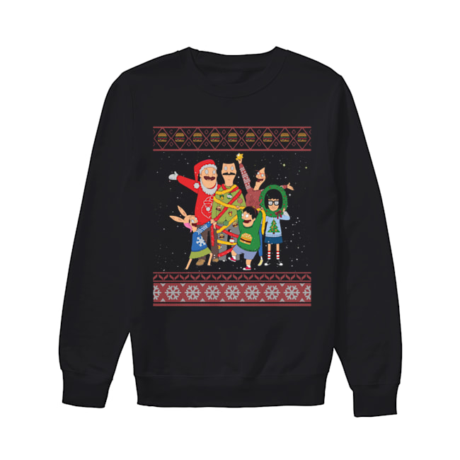 Bob's Burgers Family Ugly Christmas Unisex Sweatshirt