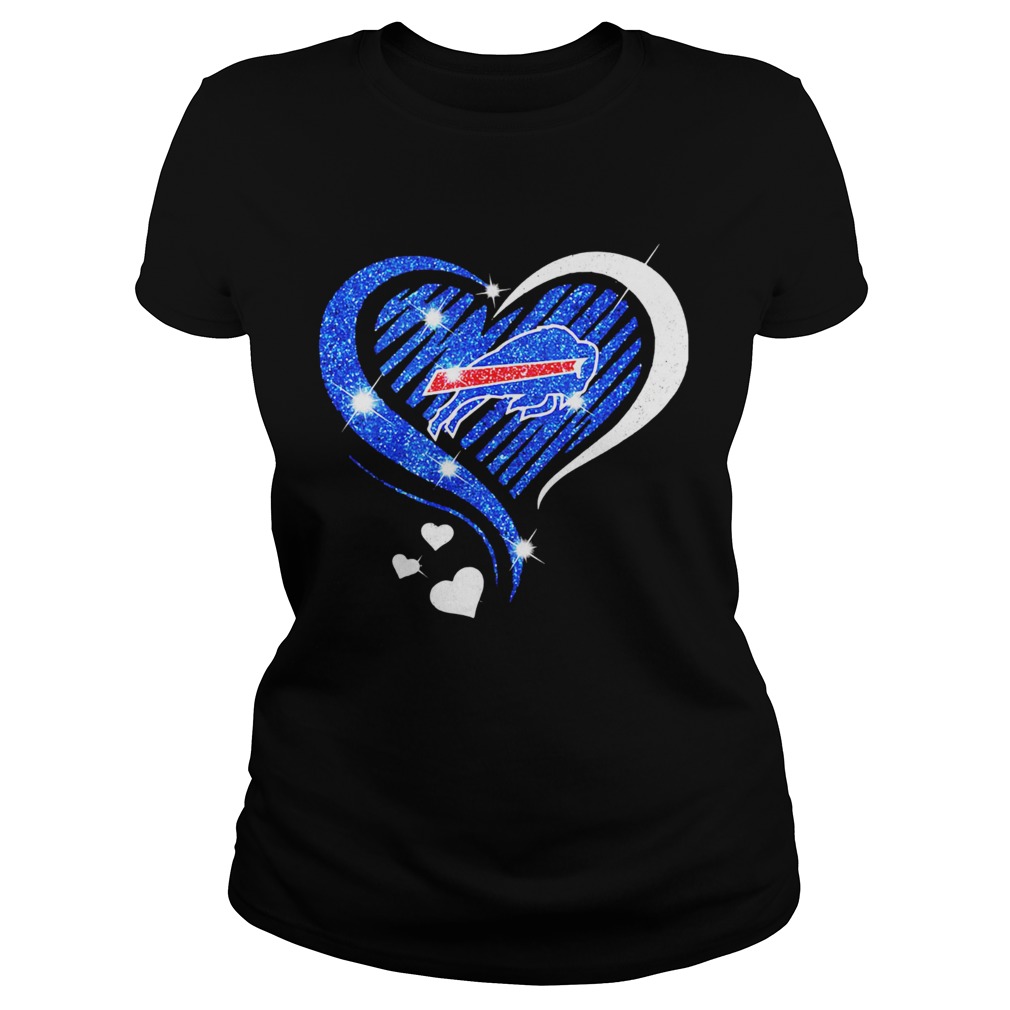 Buffalo Bills Diamond heart Classic Ladies