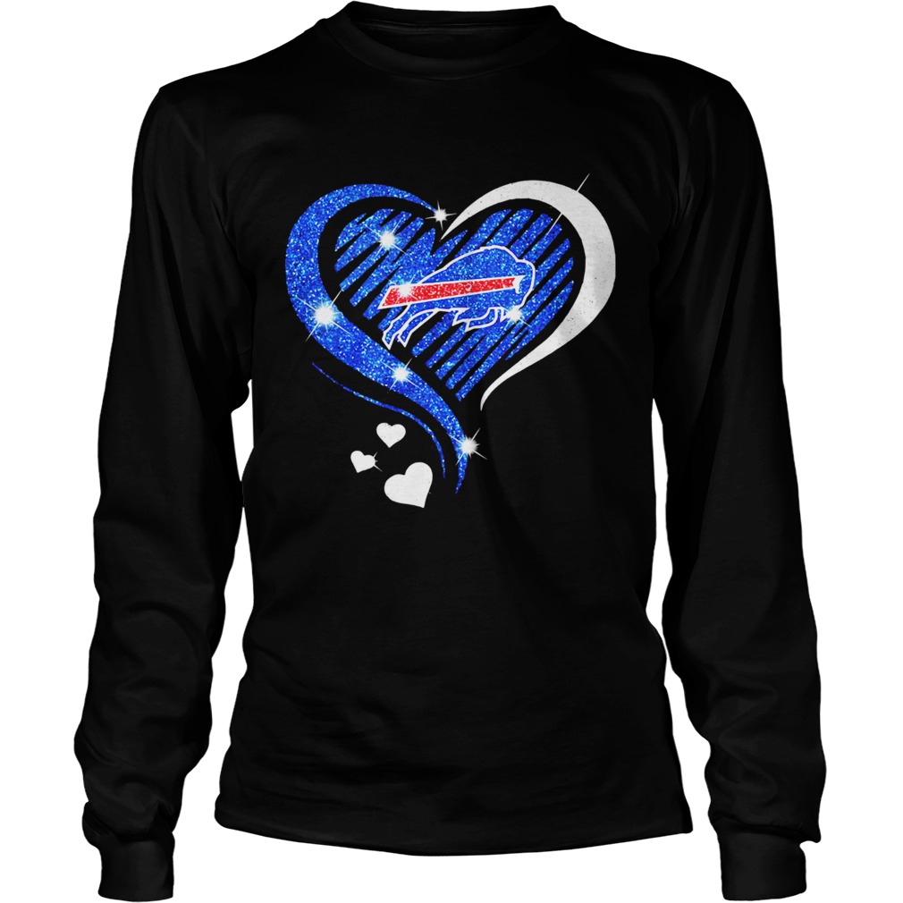 Buffalo Bills Diamond heart LongSleeve