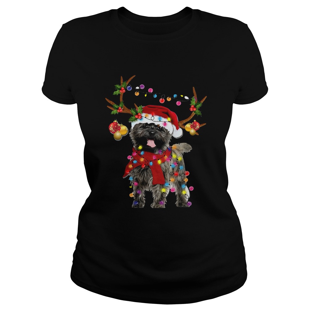 Cairn Terriers Gorgeous Reindeer Crewneck Classic Ladies