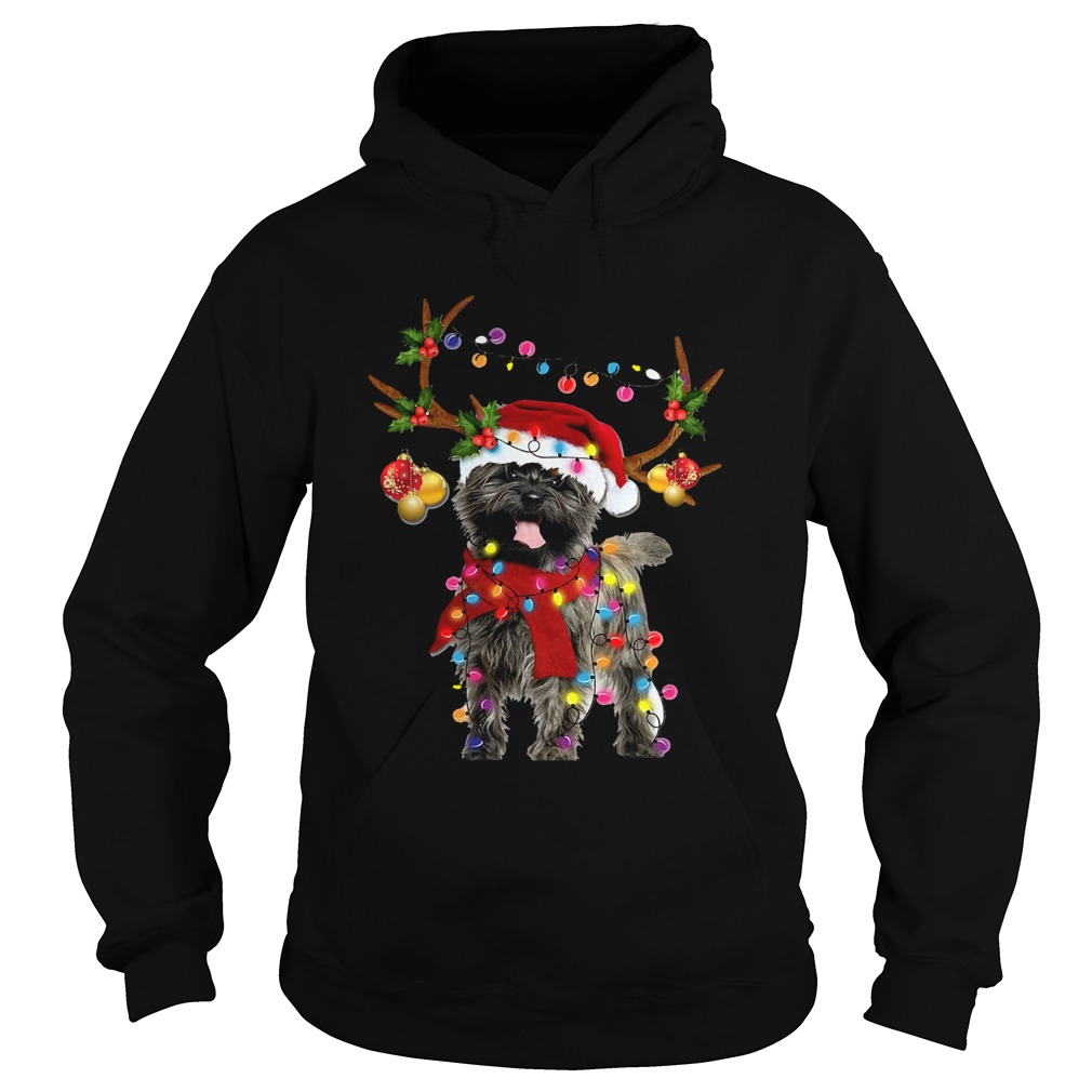 Cairn Terriers Gorgeous Reindeer Crewneck Hoodie