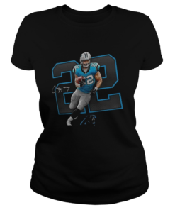 Carolina Panthers Christian McCaffrey 22 Signature  Classic Ladies