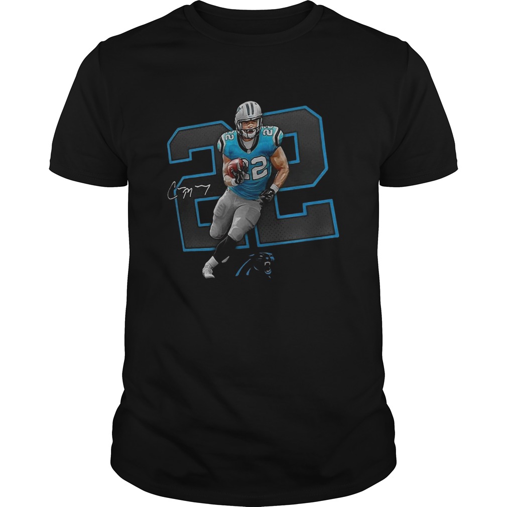 Carolina Panthers Christian McCaffrey 22 Signature shirt