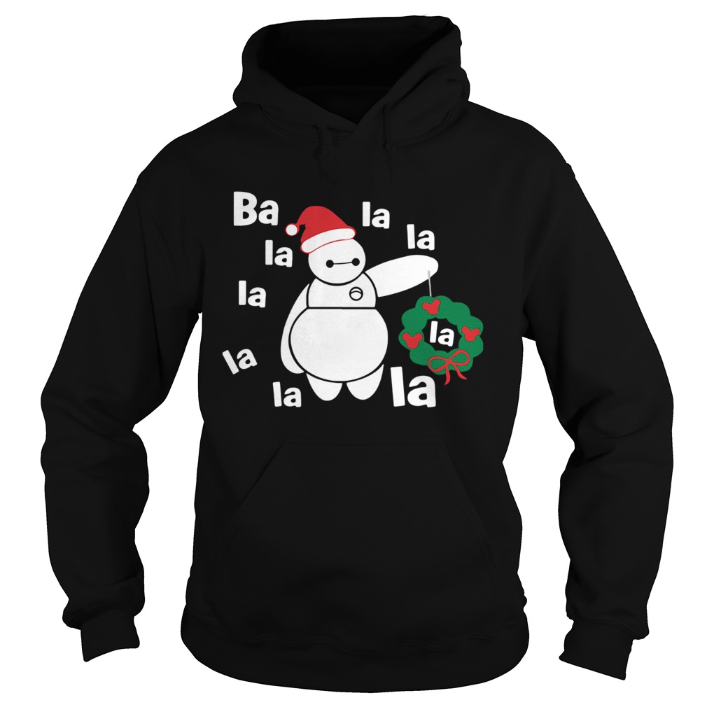 Christmas Big Hero 6 Baymax Ba La La La Hoodie